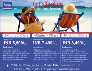 Book 4 Nights 5 Days Goa Honeymoon Tour Package for Couple